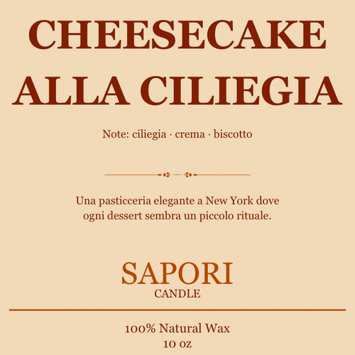 Cheesecake alla Ciliegia