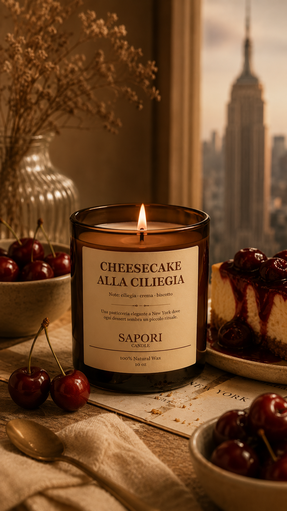 Cheesecake alla Ciliegia